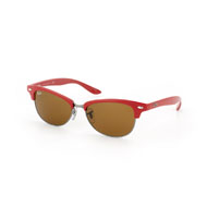 Ray-Ban Cathy Clubmaster in Rot